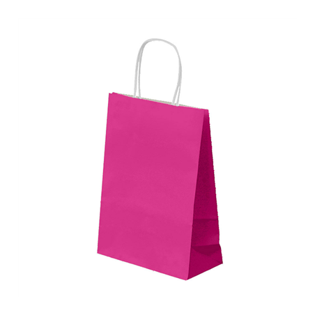 Image SACS SOS AVEC ANSES  80 G/M2 20+10x29 CM FUCHSIA CELLULOSE (250 UNITÉ) #1
