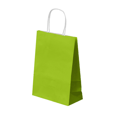 Image SACS SOS AVEC ANSES 80 G/M2 26+14x32 CM VERT ANIS CELLULOSE (250 UNITÉ) #1