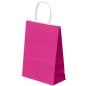 Image SACS SOS AVEC ANSES  80 G/M2 26+14x32 CM FUCHSIA CELLULOSE (250 UNITÉ) #1
