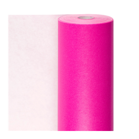 Image PAPIER CADEAUX COULEUR UNIE  60 G/M2 0,7x100 M FUCHSIA CELLULOSE (1 UNITÉ) #1