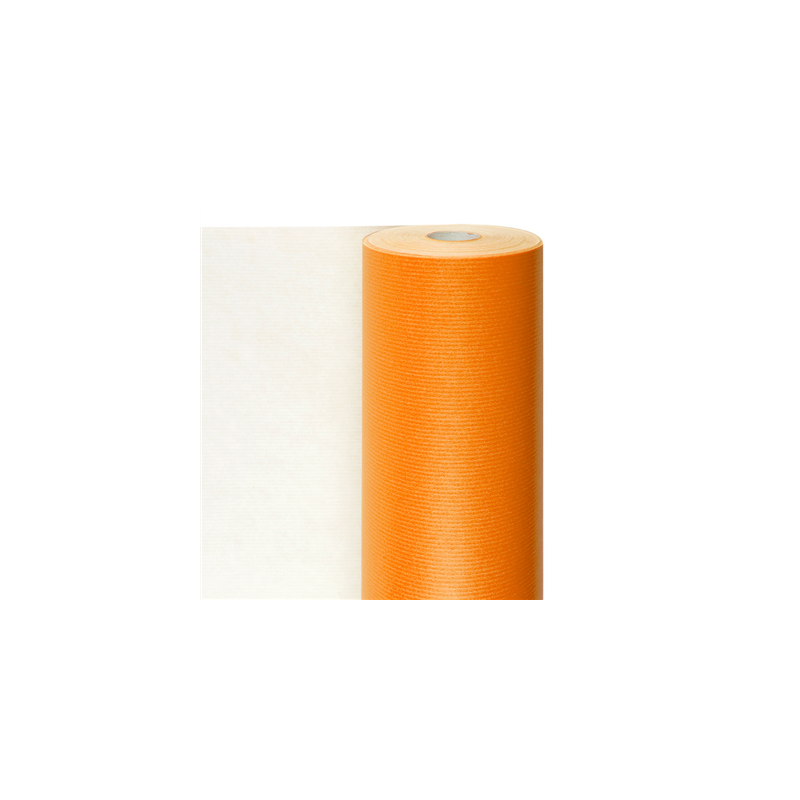 PAPIER CADEAUX COULEUR UNIE  60 G/M2 0,7x100 M ORANGE CELLULOSE (1 UNITÉ)