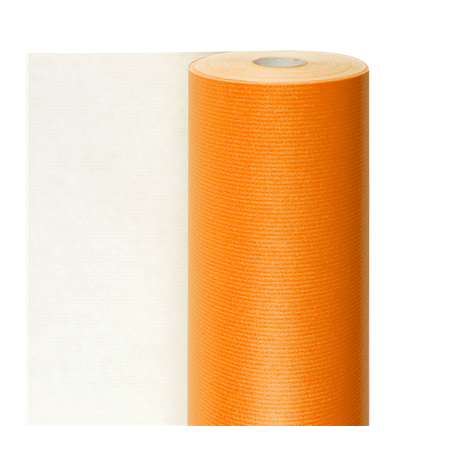 Image PAPIER CADEAUX COULEUR UNIE  60 G/M2 0,7x100 M ORANGE CELLULOSE (1 UNITÉ) #1