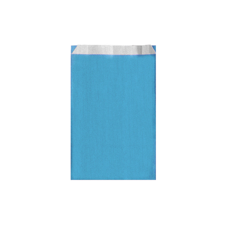 Image ENVELOPPES CADEAUX COULEUR UNIE  60 G/M2 12+5x18 CM BLEU TURQUOISE CELLULOSE (250 UNITÉ) #1