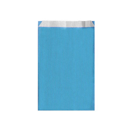 Image ENVELOPPES CADEAUX COULEUR UNIE  60 G/M2 19+8x35 CM BLEU TURQUOISE CELLULOSE (250 UNITÉ) #1