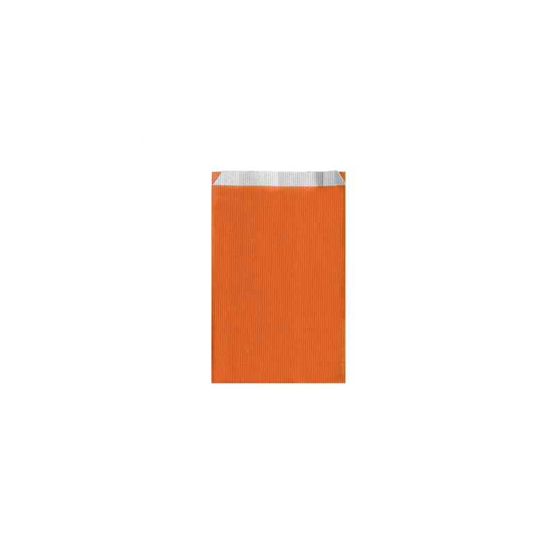 ENVELOPPES CADEAUX COULEUR UNIE  60 G/M2 19+8x35 CM ORANGE CELLULOSE (250 UNITÉ)