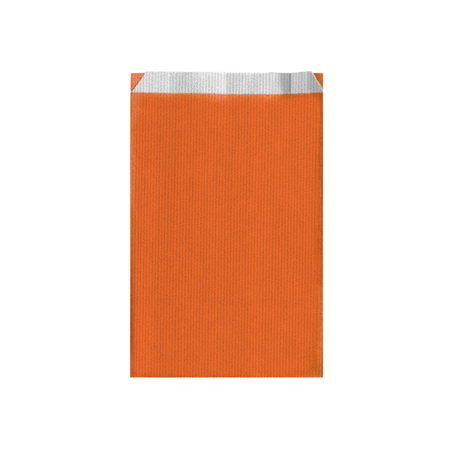 Image ENVELOPPES CADEAUX COULEUR UNIE  60 G/M2 19+8x35 CM ORANGE CELLULOSE (250 UNITÉ) #1
