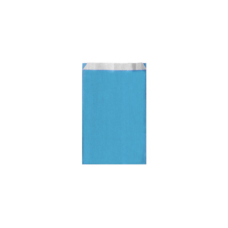 ENVELOPPES CADEAUX COULEUR UNIE  60 G/M2 26+9x46 CM BLEU TURQUOISE CELLULOSE (250 UNITÉ)
