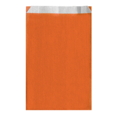 Image ENVELOPPES CADEAUX COULEUR UNIE  60 G/M2 26+9x46 CM ORANGE CELLULOSE (250 UNITÉ) #1