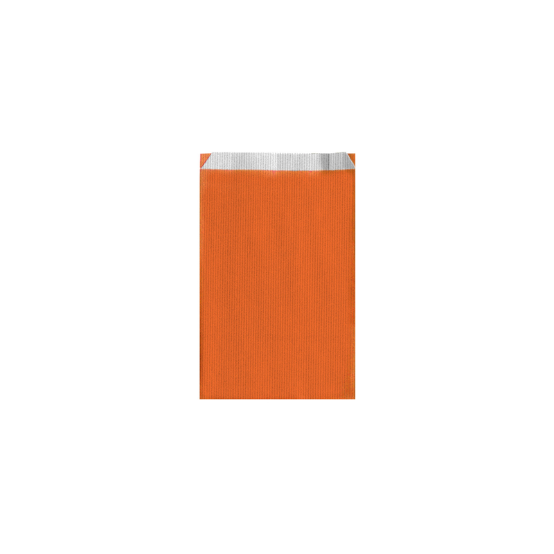 ENVELOPPES CADEAUX COULEUR UNIE  60 G/M2 26+9x46 CM ORANGE CELLULOSE (250 UNITÉ)