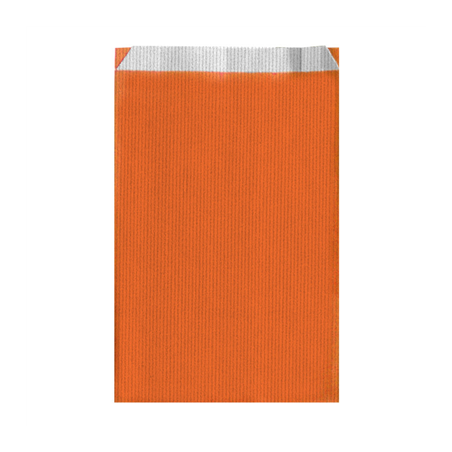 Image ENVELOPPES CADEAUX COULEUR UNIE  60 G/M2 26+9x46 CM ORANGE CELLULOSE (250 UNITÉ) #1