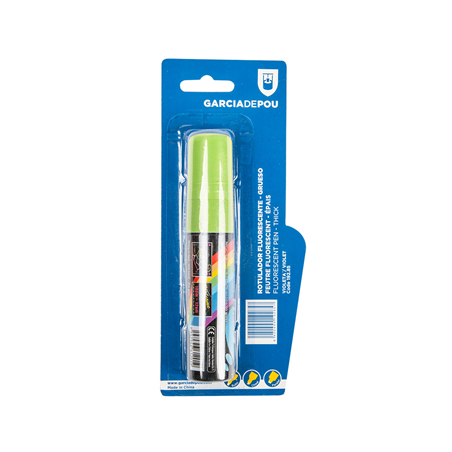 Image FEUTRE FLUORESCENT ÉPAIS   VERT ANIS FEUTRE (1 UNITÉ) #1