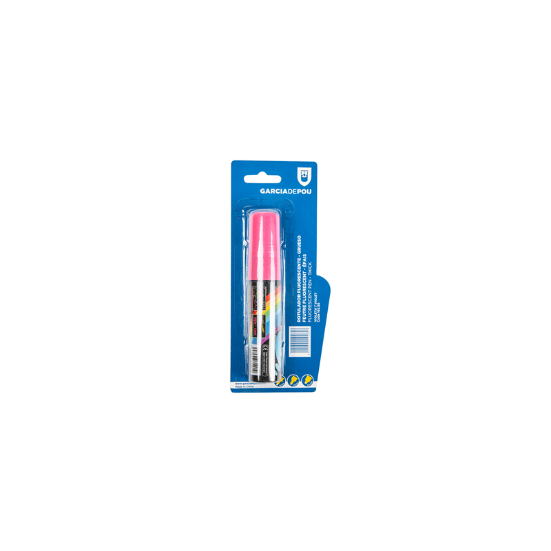 FEUTRE FLUORESCENT ÉPAIS ROSE FEUTRE (1 UNITÉ) FEUTRE FLUORESCENT ÉPAIS ROSE FEUTRE (1 UNITÉ)