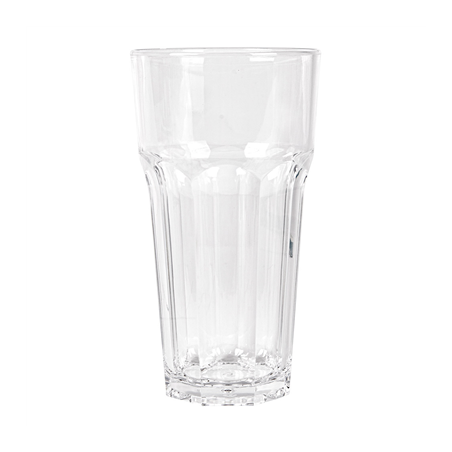 GOBELETS EMPILABLES 373 ML Ø 7,6/5,6x13 CM TRANSPARENT POLYCARBONATE (72 UNITÉ)
