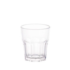 Image GOBELETS EMPILABLES 275 ML Ø 8,3/6x8,4 CM TRANSPARENT POLYCARBONATE (36 UNITÉ) #1