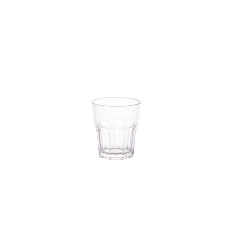 GOBELETS EMPILABLES 275 ML Ø 8,3/6x8,4 CM TRANSPARENT POLYCARBONATE (36 UNITÉ)