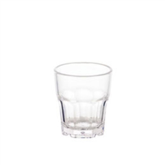 Image GOBELETS EMPILABLES 40 ML Ø 4,3/3,3x4,8 CM TRANSPARENT POLYCARBONATE (24 UNITÉ) #1