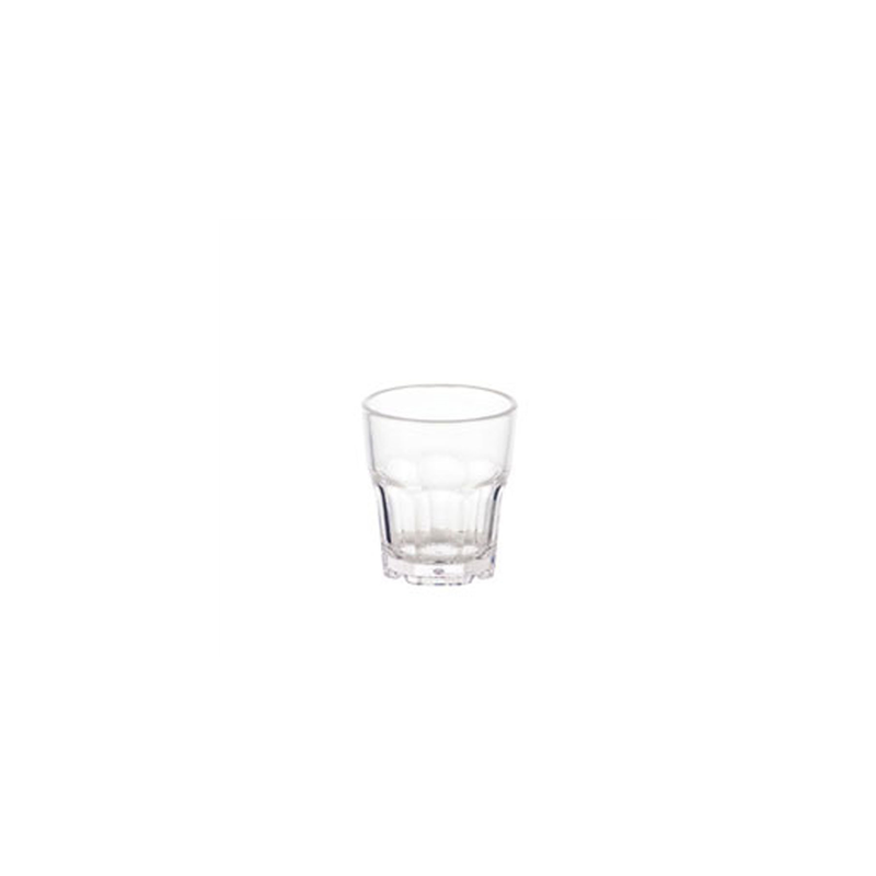 GOBELETS EMPILABLES 40 ML Ø 4,3/3,3x4,8 CM TRANSPARENT POLYCARBONATE (24 UNITÉ)