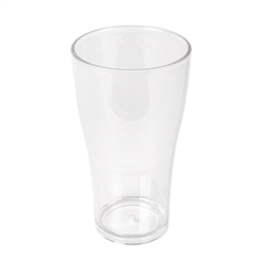 Image GOBELETS À BIÈRE 560 ML Ø 8,9/6,1x15,8 CM TRANSPARENT POLYCARBONATE (16 UNITÉ) #1
