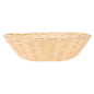 Image CORBEILLES SIMILAIRE OSIER RONDES  Ø 25x7 CM NATUREL PP (12 UNITÉ) #2