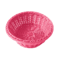 Image CORBEILLES SIMILAIRE OSIER RONDES  Ø 20x8 CM FUCHSIA PP (12 UNITÉ) #1