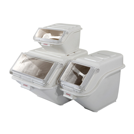 Image CONTENEUR DE RAYON 20 L 59,3x29x43,2 CM BLANC PP (1 UNITÉ) #1