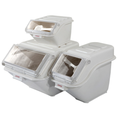 Image CONTENEUR DE RAYON 40 L 59,3x48,6x43,2 CM BLANC PP (1 UNITÉ) #1