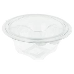 Image SALADIERS AVEC CHARNIÈRE 500 ML Ø 13,1x8,4 CM TRANSPARENT RPET (600 UNITÉ) #1