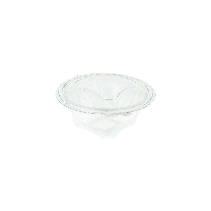 SALADIERS AVEC CHARNIÈRES 750 ML Ø 14,8x9,7 CM TRANSPARENT RPET (400 UNITÉ)