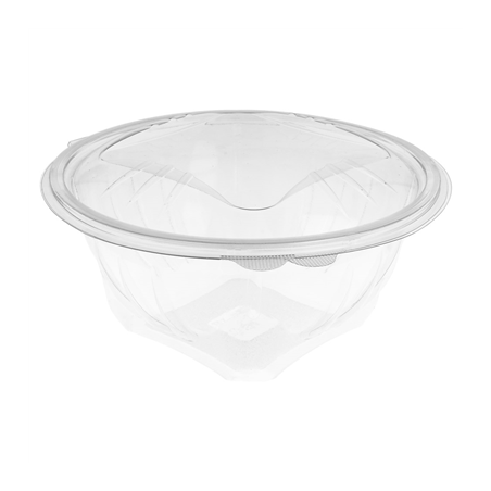 Image SALADIERS AVEC CHARNIÈRE 1500 ML Ø 18,2x12,1 CM TRANSPARENT RPET (300 UNITÉ) #1