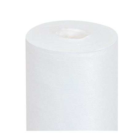 Image "TÊTE-À-TÊTE" PRÉ. 120CM (20 FEU.) 'LIKE LINEN' 70 G/M2 0,40x24 M BLANC SPUNLACE (6 UNITÉ) #1