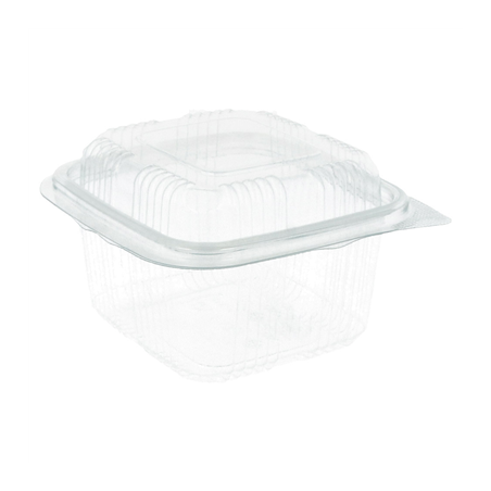 Image RÉCIPIENTS PÂTISSERIES + COUVERCLE 375 ML 11,3x12x7,4 CM TRANSPARENT RPET (700 UNITÉ) #1