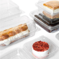 RÉCIPIENTS PÂTISSERIES + COUVERCLE 500 ML 11,5x15,3x9 CM TRANSPARENT RPET (800 UNITÉ) Image RÉCIPIENTS PÂTISSERIES + COUVERCLE 500 ML 11,5x15,3x9 CM TRANSPARENT RPET (800 UNITÉ) #3