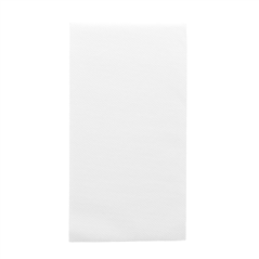 Image SERVIETTES PLIAGE 1/8  55 G/M2 40x40 CM BLANC AIRLAID (750 UNITÉ) #1