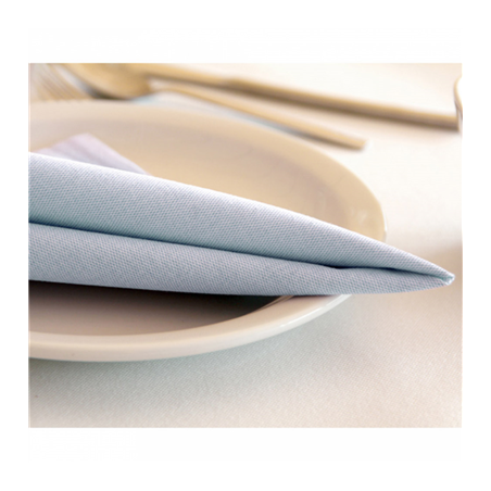 SERVIETTES 'LIKE LINEN' 70 G/M2 40x40 CM TURQUOISE SPUNLACE (600 UNITÉ)