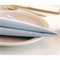 Image SERVIETTES 'LIKE LINEN' 70 G/M2 40x40 CM TURQUOISE SPUNLACE (600 UNITÉ) #2