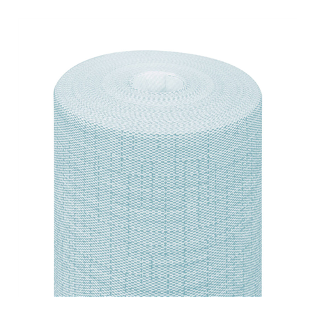 Image "TÊTE-À-TÊTE" PRÉ. 120CM (20 FEU.) 'DRY COTTON' 55 G/M2 0,40X24 M TURQUOISE AIRLAID (6 UNITÉ) #1