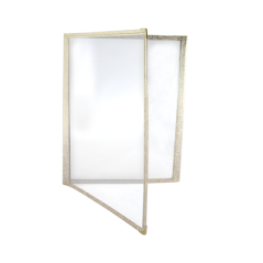 Image MENU "AMÉRICAIN" DIN-A4 2 CORPS   OR PVC (1 UNITÉ) #1
