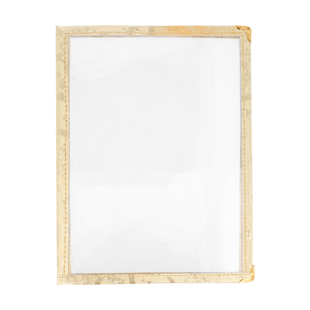 MENU "AMÉRICAIN" DIN-A5 2 CORPS   OR PVC (1 UNITÉ)