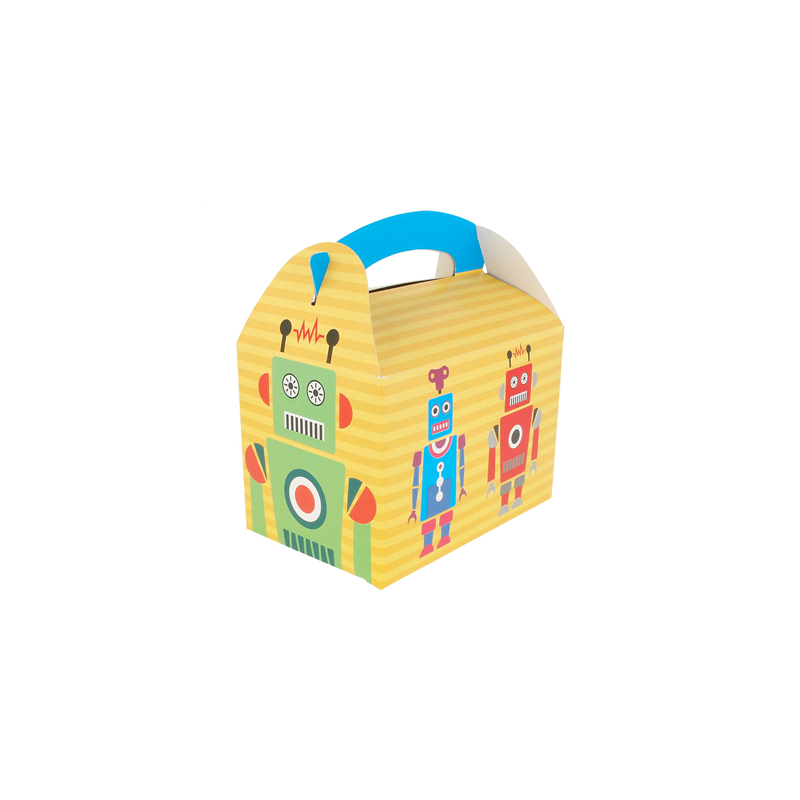 BOÎTES MENU ENFANT "ROBOT" 320 G/M2 15,50x10,50x17,50 CM QUADRICHROMIE CARTON (300 UNITÉ) BOÎTES MENU ENFANT "ROBOT" 320 G/M2 15,50x10,50x17,50 CM QUADRICHROMIE CARTON (300 UNITÉ)
