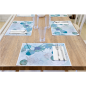 Image SETS DE TABLE OFFSET 'LOTUS' 70 G/M2 31x43 CM QUADRICHROMIE PAPIER (2000 UNITÉ) #4