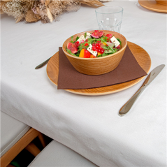 Image NAPPES PLIAGE M  48 G/M2 80x80 CM BLANC CELLULOSE (200 UNITÉ) #4