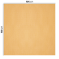 Image NAPPES PLIAGE M  48 G/M2 100x100 CM IVOIRE CELLULOSE (200 UNITÉ) #2