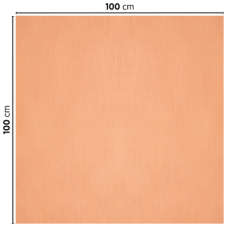 NAPPES PLIAGE M  48 G/M2 100x100 CM SAUMON CELLULOSE (200 UNITÉ)