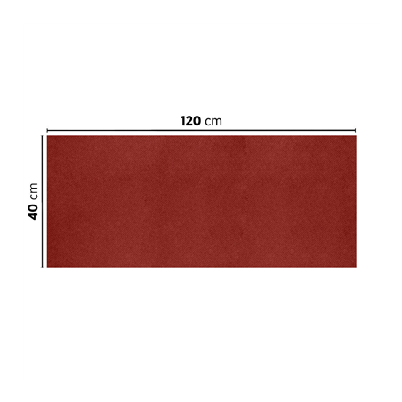 "TÊTE-À-TÊTE" PLIAGE 1/2  55 G/M2 40x120 CM BORDEAUX AIRLAID (400 UNITÉ)