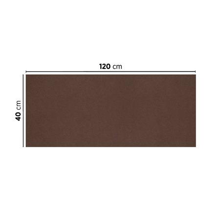 "TÊTE-À-TÊTE" PLIAGE 1/2  55 G/M2 40x120 CM CHOCOLAT AIRLAID (400 UNITÉ)