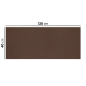 Image "TÊTE-À-TÊTE" PLIAGE 1/2  55 G/M2 40x120 CM CHOCOLAT AIRLAID (400 UNITÉ) #2