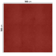 NAPPES PLIAGE Z  55 G/M2 100x100 CM BORDEAUX AIRLAID (200 UNITÉ)