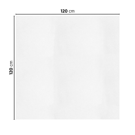 NAPPES PLIAGE M  55 G/M2 120x120 CM BLANC AIRLAID (200 UNITÉ)