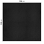 Image NAPPES PLIAGE M  55 G/M2 120x120 CM NOIR AIRLAID (200 UNITÉ) #2