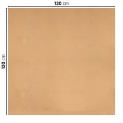 SETS DE TABLE PLIAGE M 'SPUNBOND' 60 G/M2 120x120 CM SABLE PP (200 UNITÉ)
